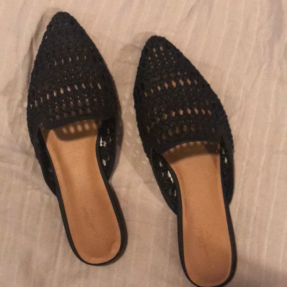 Half slide shoe